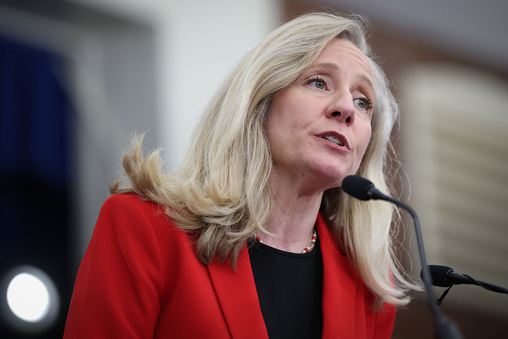 Virginia Democratic gubernatorial candidate, former Rep. Abigail Spanberger